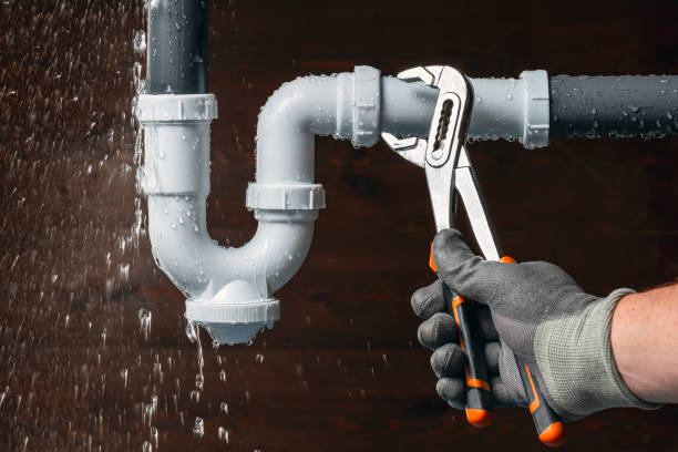 Professional Sewer Line Repair technician working in Cherry Hill, VA